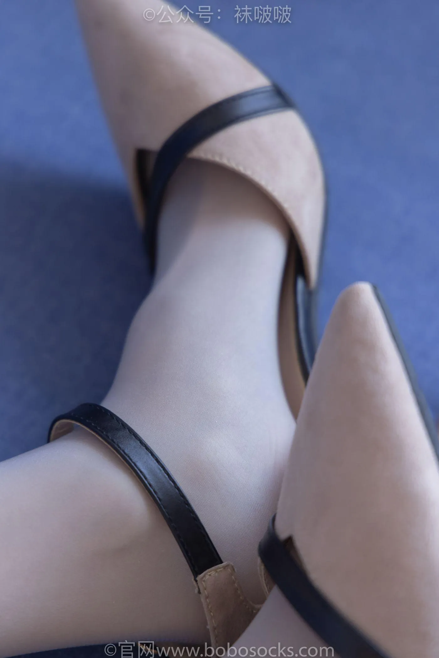 [BoBoSocks袜啵啵]NO.083 稚予-高跟鞋、凉鞋、白丝、裸足涂白色指甲油剧情 [140P]插图6